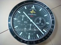 Omega Speed Master 50-jährigen Jubiläum Stille Wanduhr Omega Speed Master 50-jährigen Jubiläum Stille Wanduhr