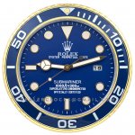xl Rolex Submariner Serie 116613lb blau gold Wanduhr