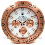 XL Rolex Daytona Serie Rose Gold Wanduhr
