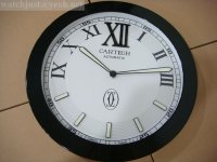 Cartier wanduhr swiss made römische zahlen Cartier wanduhr swiss made römische zahlen