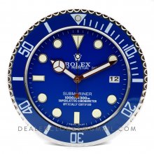 Rolex Submariner Wall Clock RX203 Blau