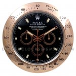 XXL Rolex Daytona Serie Rose Gold schwarzes Wanduhr XXL Rolex Daytona Serie Rose Gold schwarzes Wanduhr