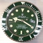 XL Rolex Submariner 116610LV Green Wall Clock