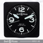 Bell & Ross wanduhr weiß fluoreszierende große arabische Ziffern Bell & Ross wanduhr weiß fluoreszierende große arabische Ziffern