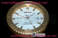 Omega wanduhr Kreativ Seamaster GMT Quarz gold Omega wanduhr Kreativ Seamaster GMT Quarz gold