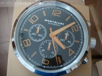 Montblanc Timewalker Chronograph Wanduhr Chronograph schwarzes Zifferblatt Montblanc Timewalker Chronograph Wanduhr Chronograph schwarzes Zifferblatt