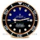 XL Rolex Sea-Dweller Deepsea Roségold Wanduhr XL Rolex Sea-Dweller Deepsea Roségold Wanduhr