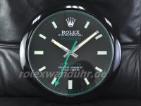 Rolex Milgauss Wanduhr RX300 schwarz Rolex Milgauss Wanduhr RX300 schwarz