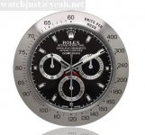 Rolex Daytona Wanduhr billig 15 inch edelstahl