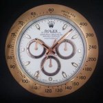 XXL Rolex Daytona Series Rose Gold Wall Clock