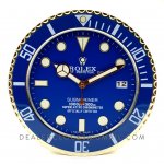 Rolex Submariner Gold Wanduhr RX207 blaues Zifferblatt Rolex Submariner Gold Wanduhr RX207 blaues Zifferblatt