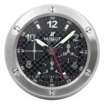 Hublot Wanduhr Big Bang Serie Carbon Fibre Chronographen Zifferblatt Hublot Wanduhr Big Bang Serie Carbon Fibre Chronographen Zifferblatt