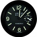Panerai Wanduhr Pam 026 Serie schwarzes Zifferblatt