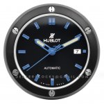 Hublot Wanduhr Classic Fusion Series schwarzes Zifferblatt