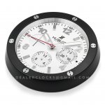 Hublot Wanduhr Big Bang Serie Weiß Chronograph Zifferblatt Hublot Wanduhr Big Bang Serie Weiß Chronograph Zifferblatt